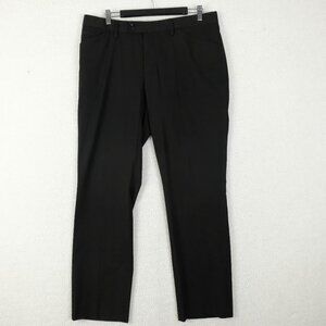 Alberto Pants Mens 52 34X32 Black Modern Fit Stretch Lightweight Straight Leg